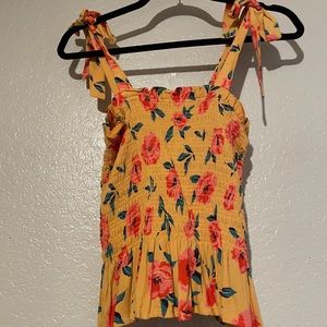 Billabong floral tank